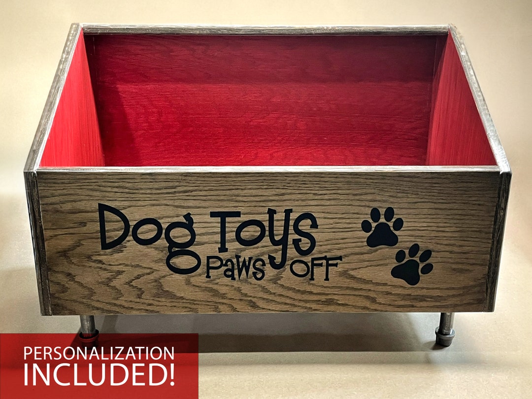 Large High Capacity 2tone Pet Toy Box Etsy