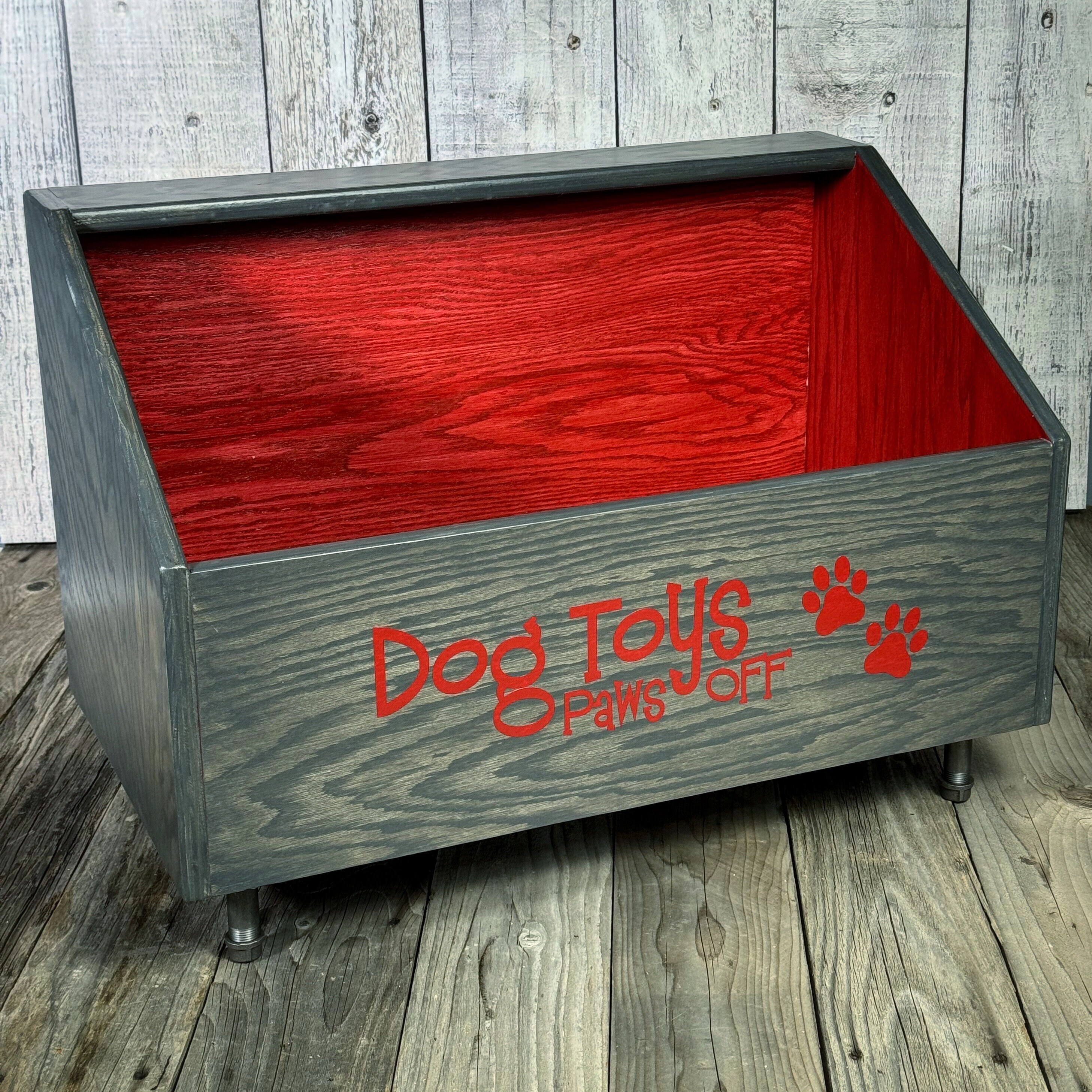 Large High Capacity 2 tone Pet Toy Box Etsy