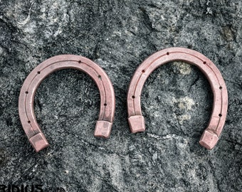 Copper horseshoe