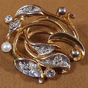 Vintage Movitex Lily Brooch Etsy Australia