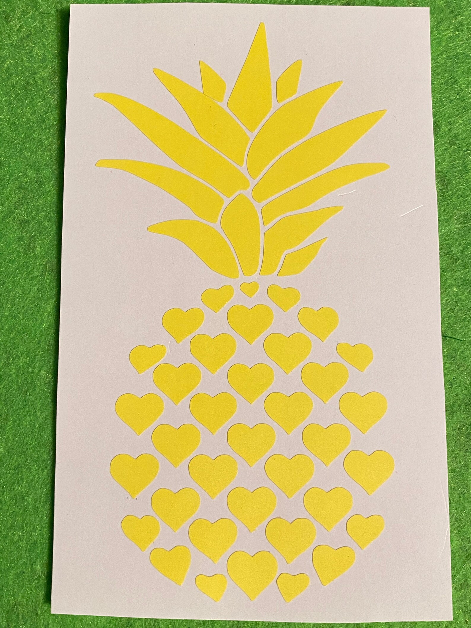 Ananas Aufkleber Obstaufkleber Piña Aufkleber | Etsy