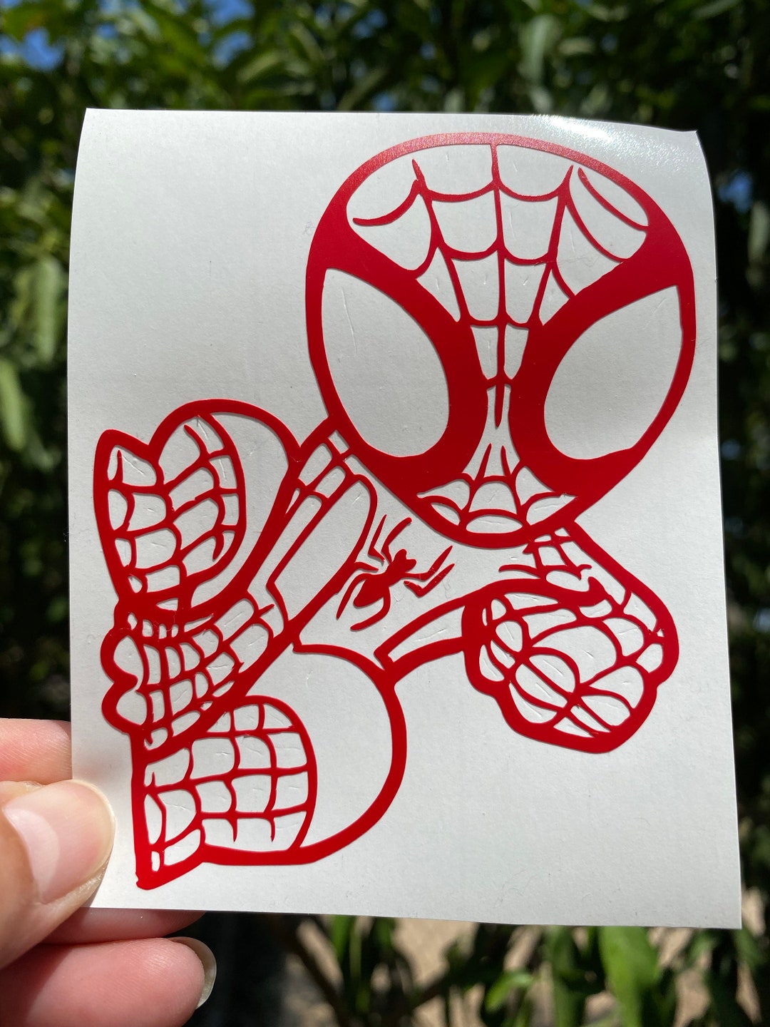 Spidey Vinyl Decal Spiderman Decal Avengers Decal Etsy