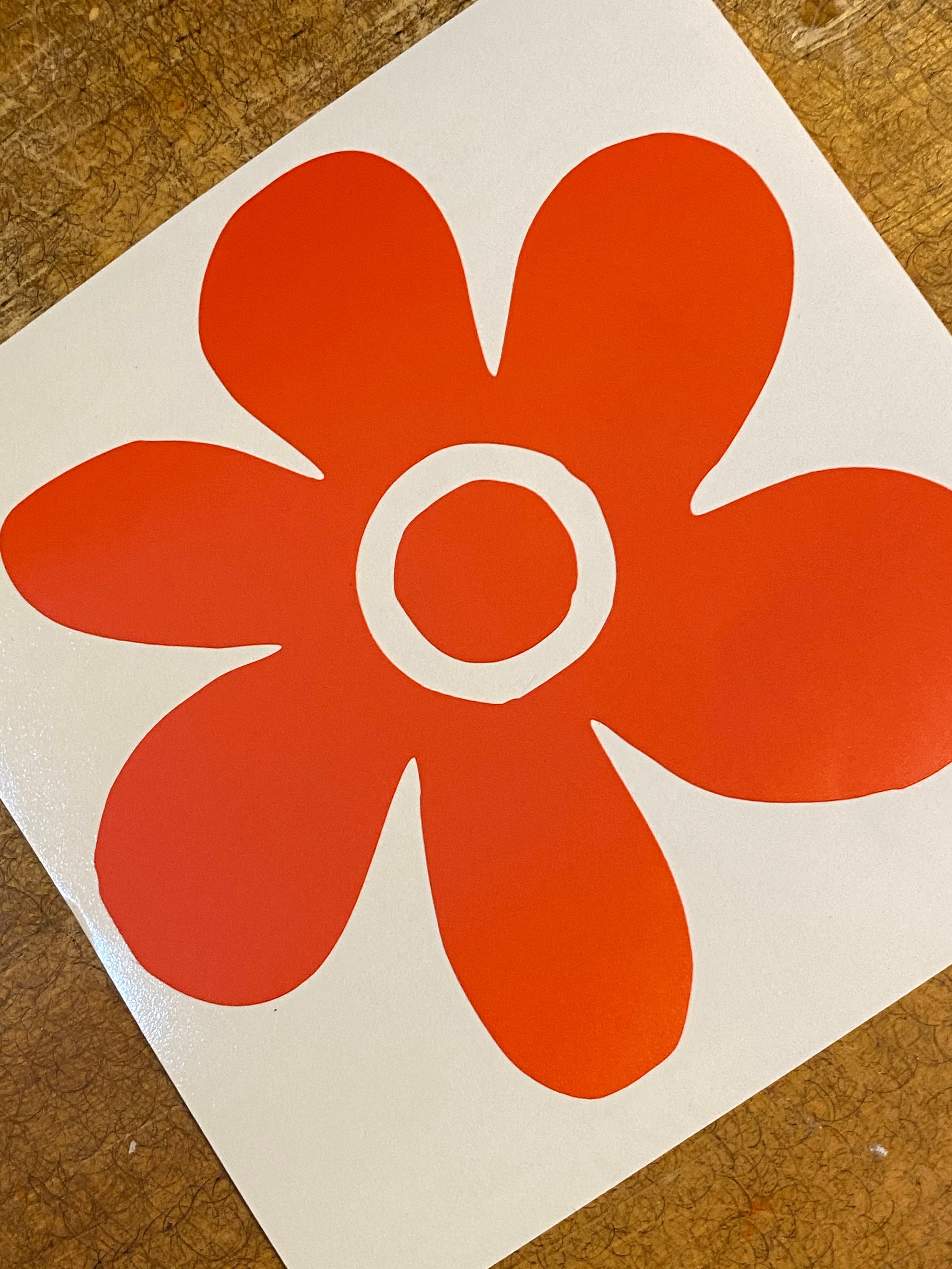 Scooby doo flower decal scooby doo mystery machine flower Etsy