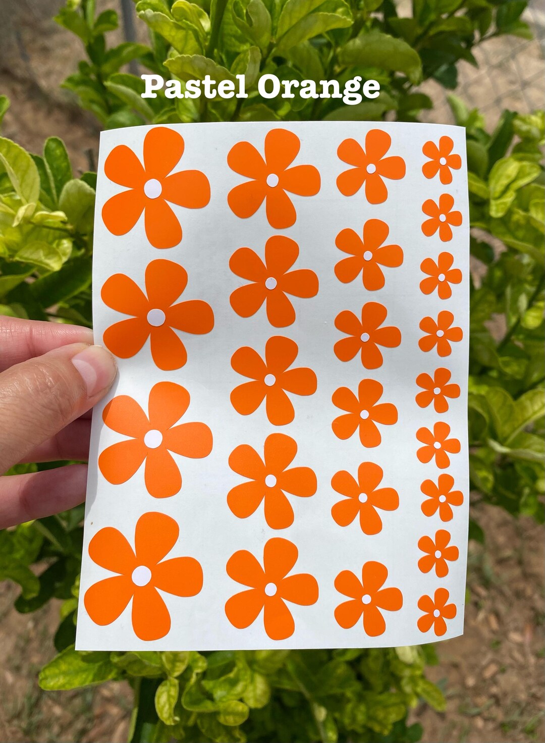 Daisy Flower Car Decals: Groovy Hippie Flower Stickers, Mug, Laptop ...