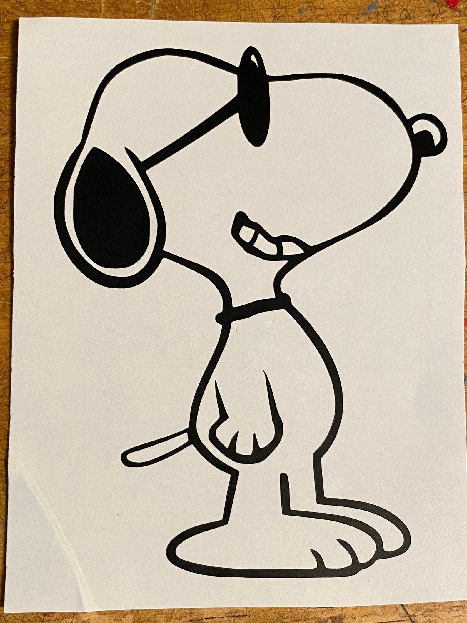 Snoopy Joe cool car decal snoopy peanuts Joe cool Etsy