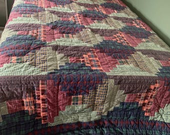 King Size Log Cabin Quilt