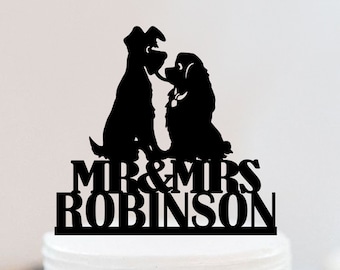 Lady Et Le Clochard Gateau Etsy