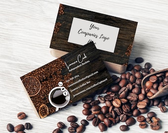 Coffee Consultant Barista  Cafe Coffee Business Card