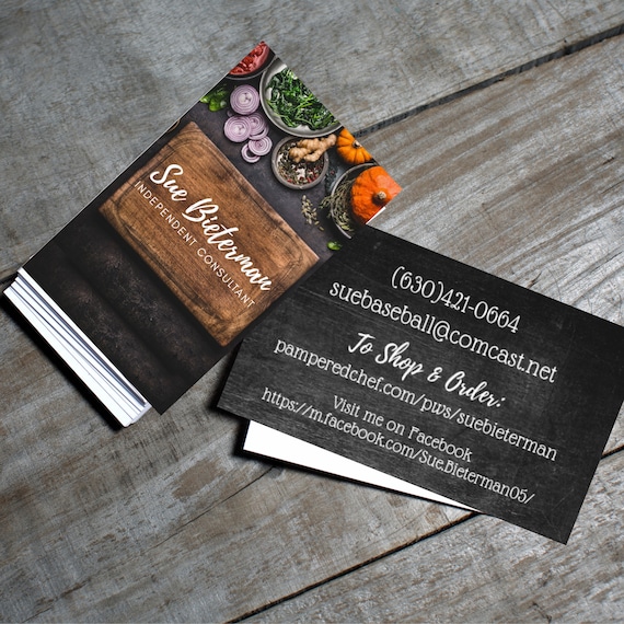 Pampered Chef Business Card | Etsy