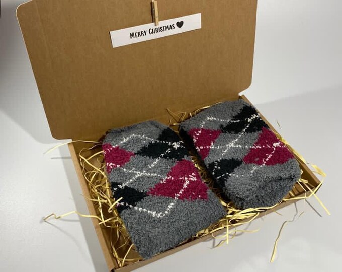 Mens Fluffy Socks Perfect for Christmas/winter Gifts for the Etsy UK