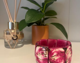 Tagua nut Bracelet, also known as Vegetable Ivory- Ecuadorian Tagua - Vegan