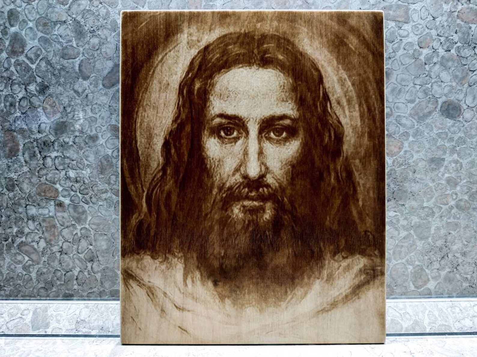 Real Face of Jesus Christ from Shroud of Turin Portrait on Etsy