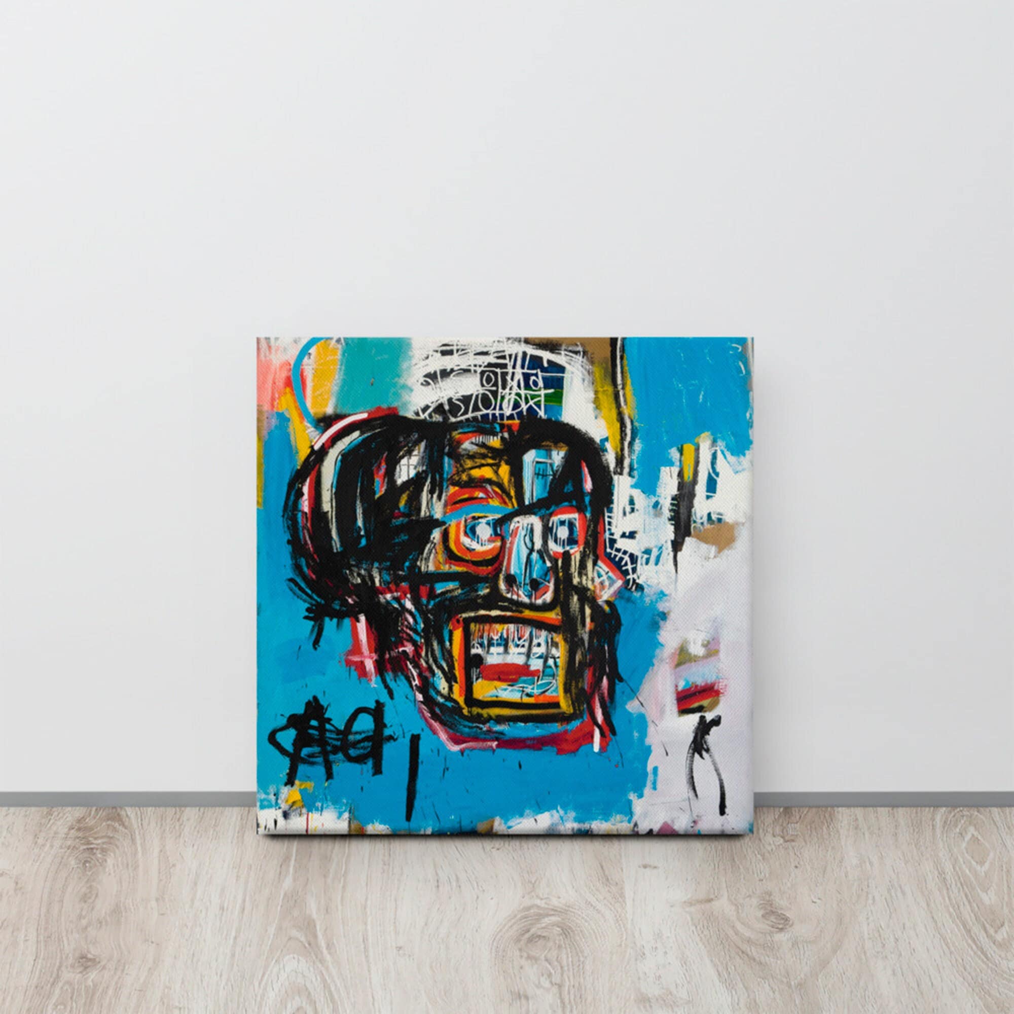 Gallery Art Canvas Print Jean-Michel Basquiat SAMO Graffiti | Etsy