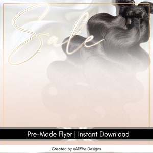 Bundles for Sale Pre-Made Flyer | Instant Download