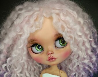 Blythe Puppe braun Prinzessin | OOAK Blythe Puppe | Kostenloser DHL-Versand