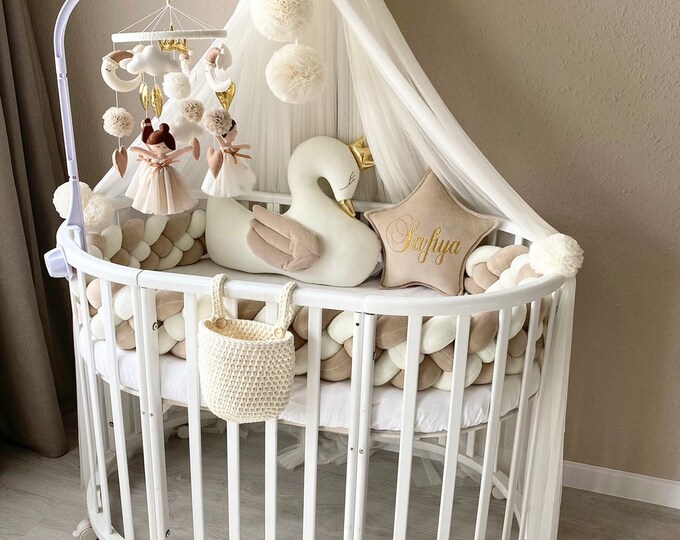 Canopy Only, Baby Crib Curtain, Baby Baldachin, Baby Canopy for Crib