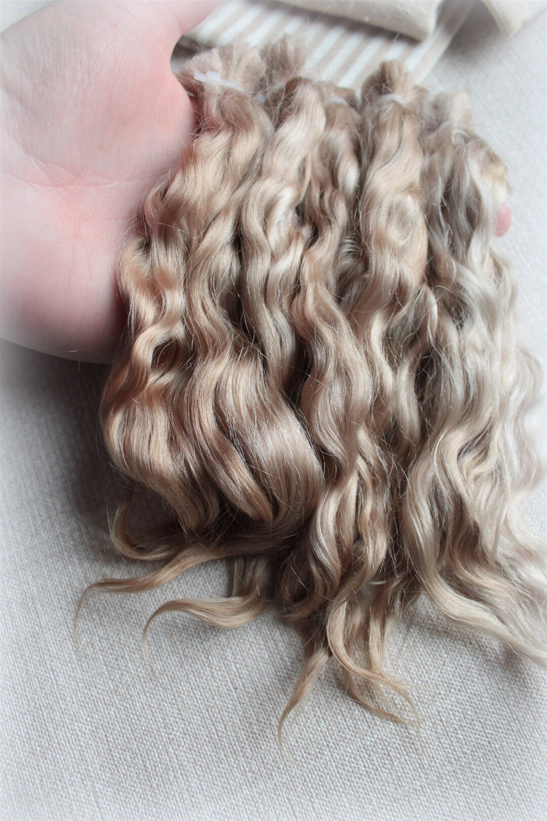 Mohair for Dolls, Mohair Doll Hair, Premium Angora Hair, Reborn Hair ...
