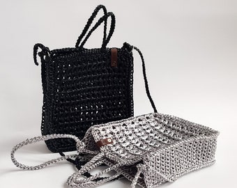 Handmade Raffia Crochet Bag - Stylish Womens Accessory for Any Occasion