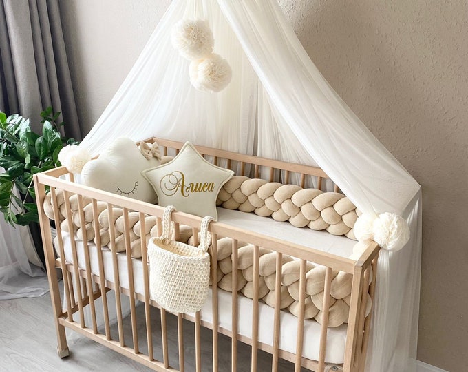 Canopy Only, Baby Crib Curtain, Baby Baldachin, Baby Canopy for Crib