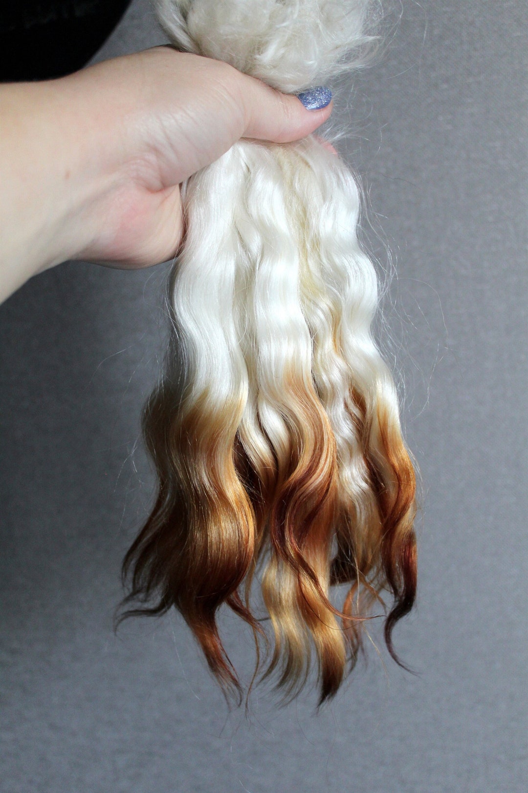 Mohair for Dolls, Mohair Doll Hair, Premium Angora Hair, Reborn Hair, 1718 Cm 0.35 Oz Etsy