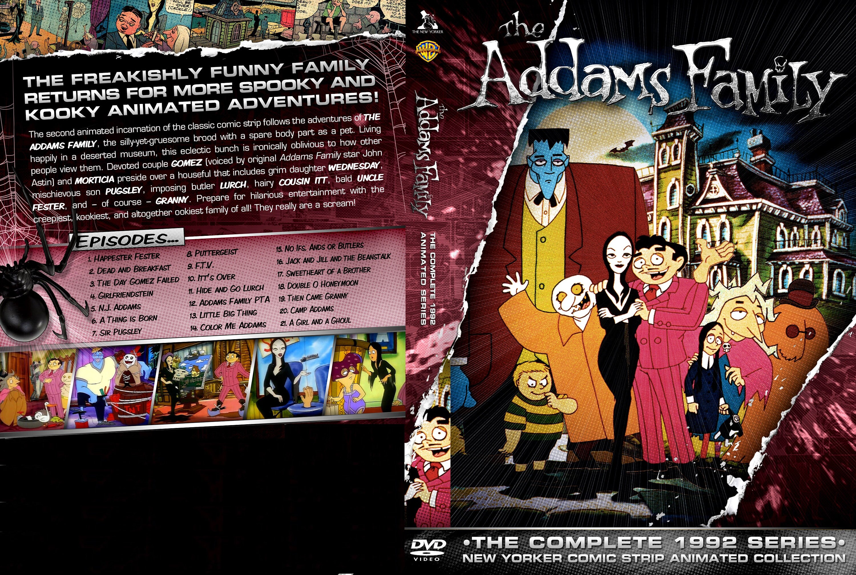 Addams Family Animated Series 1992 - Etsy