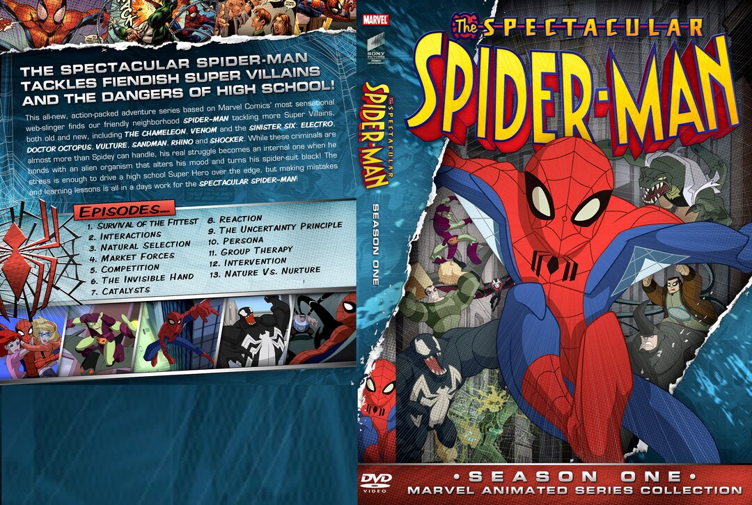 Spectacular Spider-man - Etsy - The Spectacular Spider Man Season 1 Episode 4