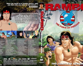 Rambo Animated - Etsy
