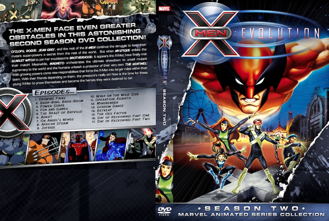 X Men Evolution Season 2 Etsy