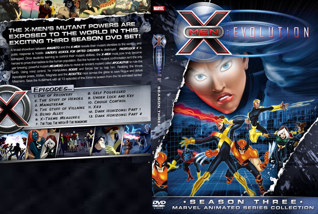 Xmen Evolution Season Three Etsy