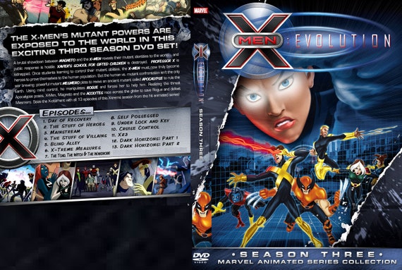X-men Evolution Season Three - Etsy