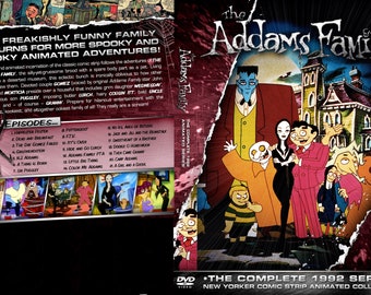 The Addams Family Complete 1992 Animated Series 2 DVD Set