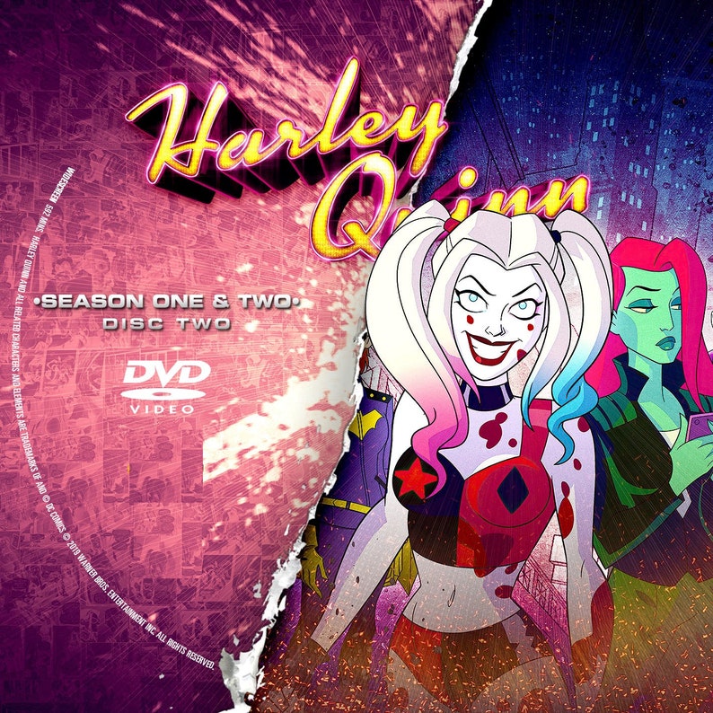 Harley Quinn Animated Series Etsy