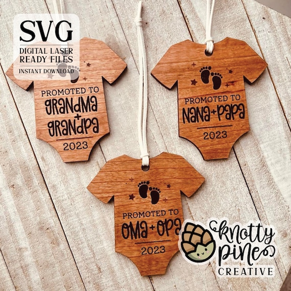 Baby Ornament, Baby Shirt Ornament, Mom Gift, Dad Gift, Grandma and Grandpa gift, First Christmas, Baby svg, Christmas Ornament, Laser ready