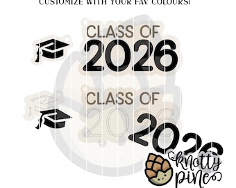 Graduierung Schlüsselanhänger svg, Klasse von 2026 svg, grad Schlüsselanhänger svg, Graduierung Geschenk, Graduierung Laser-Datei, Klasse von 2026 svg