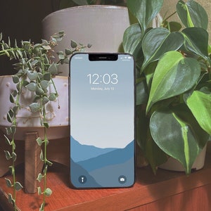Blue Fog - Phone Wallpaper, Lock Screen