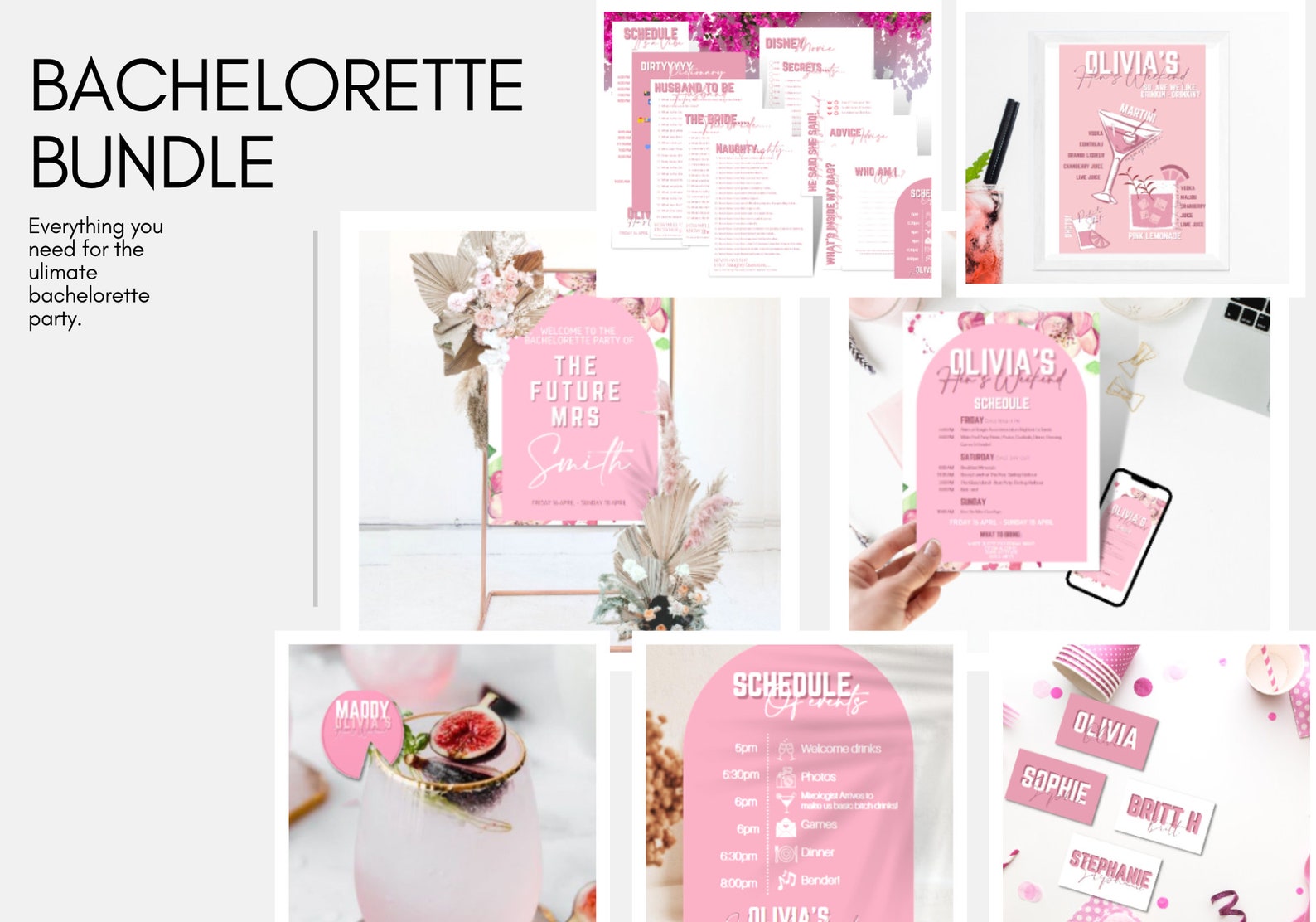 Custom Pin the Junk on the Hunk Personalised Pin the Tail Etsy Australia