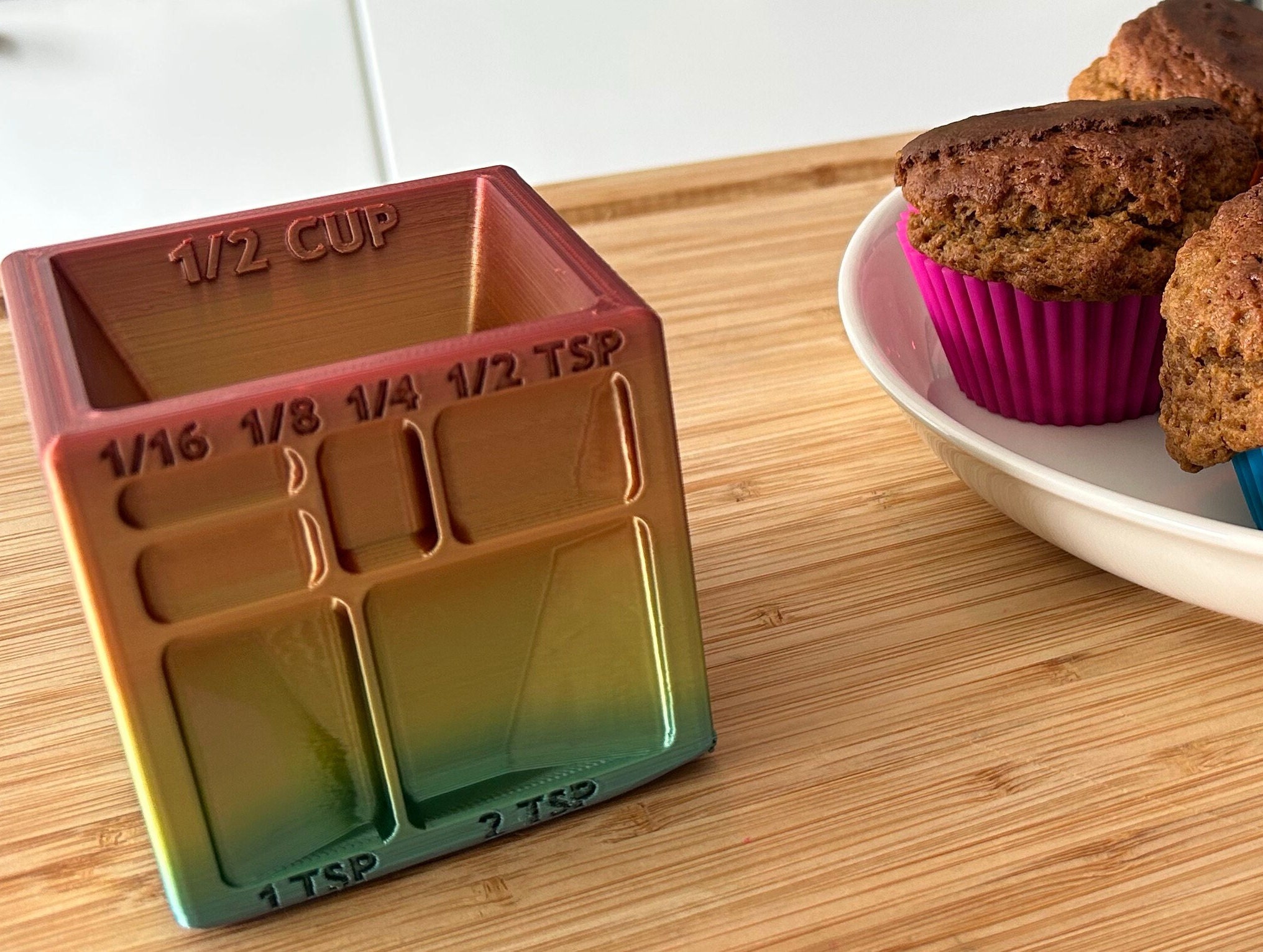 Baker's Cube  Dry Measuring Cups in a Single Cube –