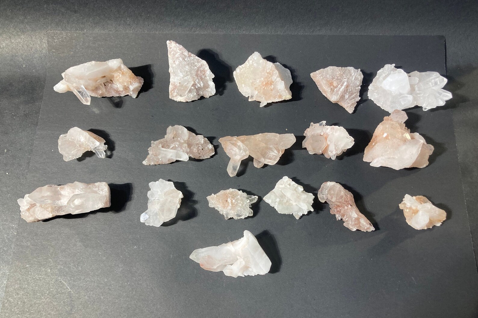 ON SALE 1kg Natural Pink Quartz / Pink and White Quartz / Etsy