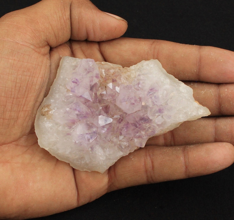 ON SALE 146gm Amethyst Crystal Quartz Natural Quartz Crystal Point Purple Amethyst Cluster Mineral top Quality AMT 994