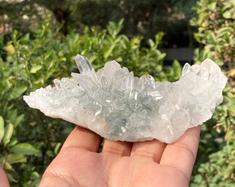 Himalayan Chlorite Quartz Crystal: Natural Healing Stone, 315gm