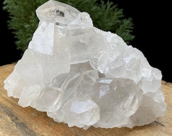 Himalayan Green Chlorite Quartz Crystal: Raw Mineral Specimen, 1.78kg