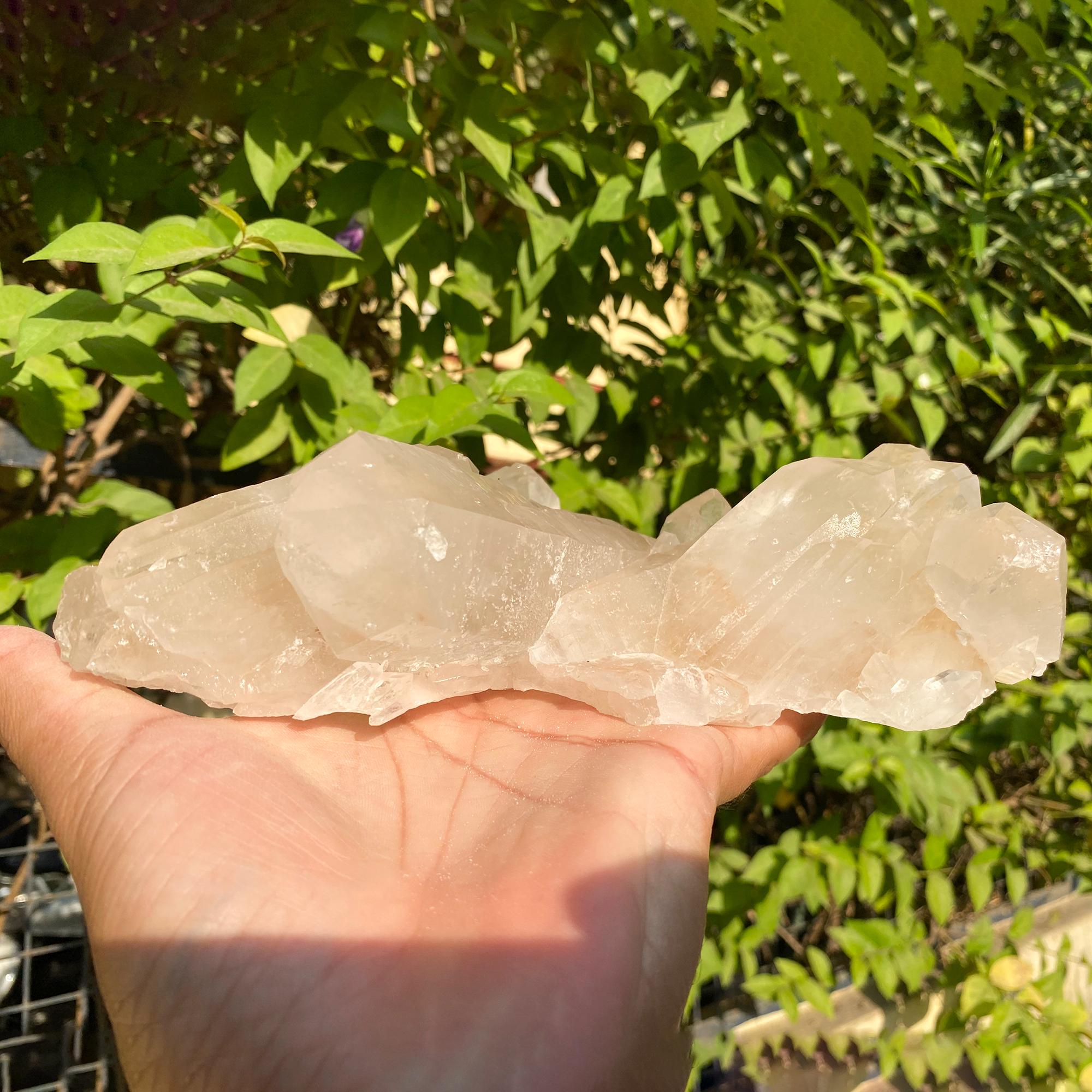 天然ピンクヒマラヤ水晶クラスター原石標本 1.555kg - Etsy 日本