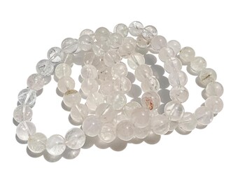 レインボーアナンダライトクォーツクリスタルブレスレット - オーロラ