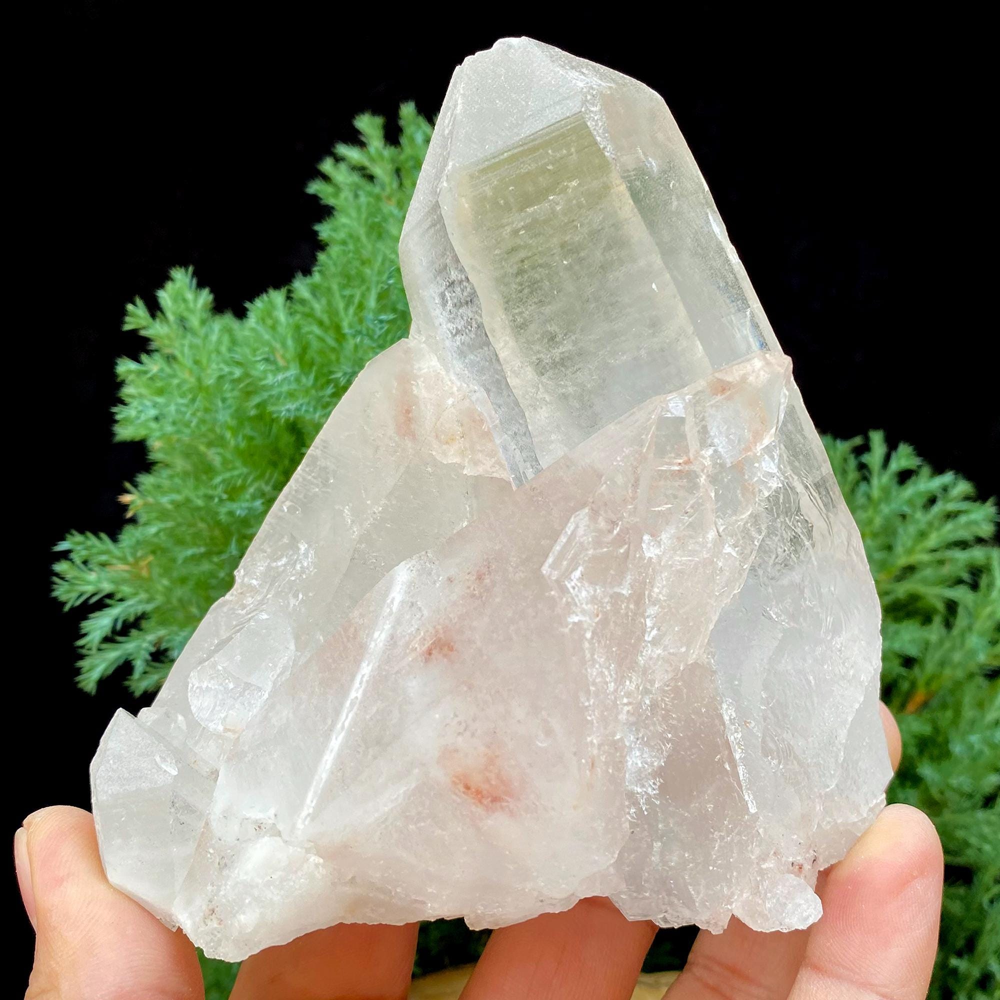 Natural White Quartz Crystal Point 755g Raw Healing Stone - Etsy