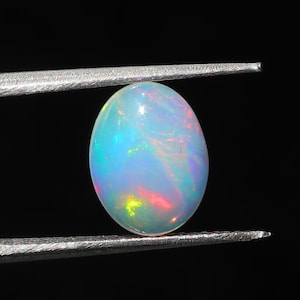 Ethiopian Welo Opal Cabochon: 9x12mm Oval Gemstone for Fine Jewelry