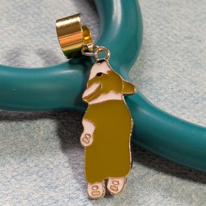 Stethoskop-Anhänger mit faulen Corgis, Anhänger, Stethoskop, Krankenschwester, Tierarzt, Medizin, Geschenke, Schmuck, Arzt, Hund, Welpe