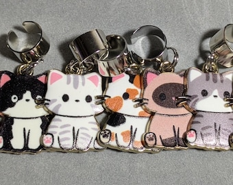 Cat Stethoscope Charm, Charm, Stethoscope, Nurse, Veterinary, Medicine, Gifts, Jewelry, Doctor