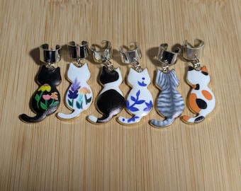 Cat Stethoscope Charm, Nurse Gift, Doctor