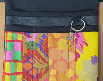 Boho Krankenschwester Hüfttasche, Mehrzweck-Werkzeuggürtel, Organizer Tasche, Patchwork, Floral