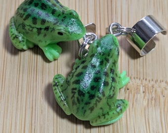 Frog Stethoscope Charm, Nurse Gift, Doctor